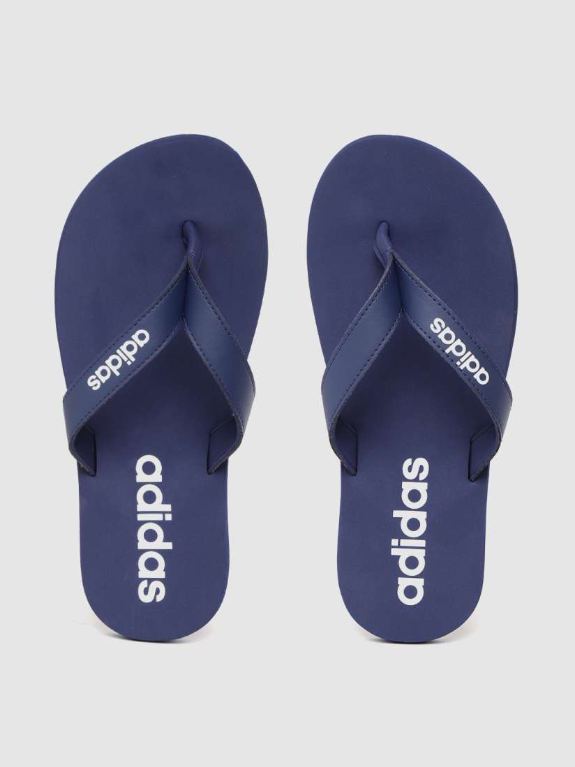 Buy ADIDAS Men Navy Blue White Brand Logo Printed Eezay Thong Flip Flops Flip Flops for Men 12031600 Myntra