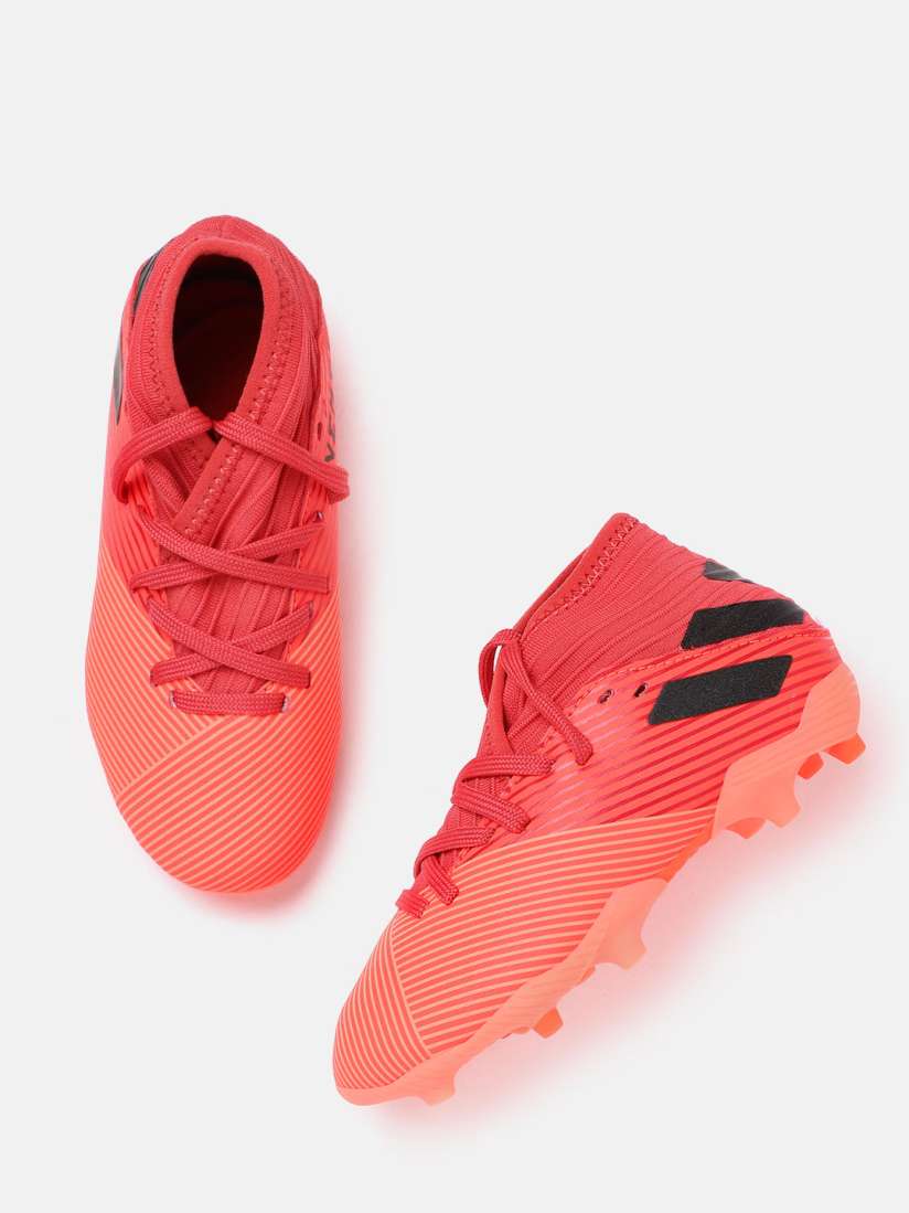 Buy ADIDAS Boys Coral Red Nemeziz 19.3 Firm Ground Football Shoes Sports Shoes for Boys 12035070 Myntra