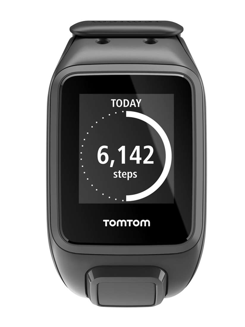 Buy TomTom Spark Unisex Black Music GPS Fitness Smart Watch with Headphones Large Smart Watches for Unisex 1203975 Myntra