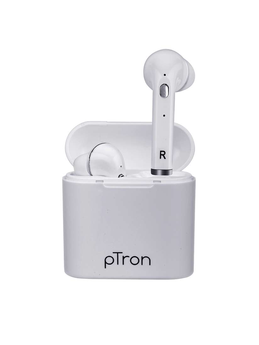 Ptron bassbuds white on sale