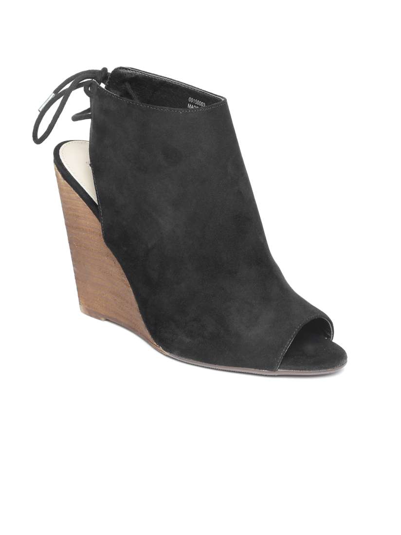 Forever 21 black wedges shop