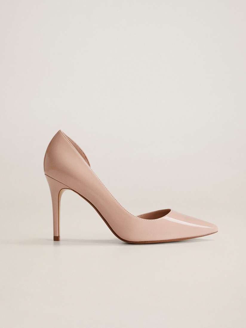 Mango nude heels outlet
