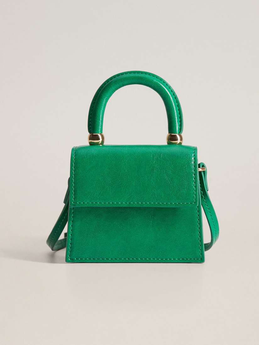 Mango solid sling bag outlet