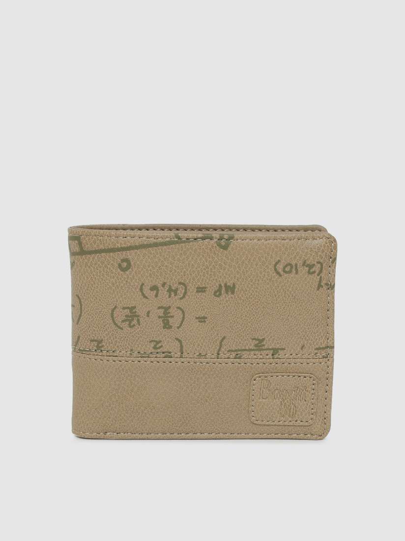 Buy Baggit Men Beige Printed Two Fold Wallet Wallets for Men 12071702 Myntra