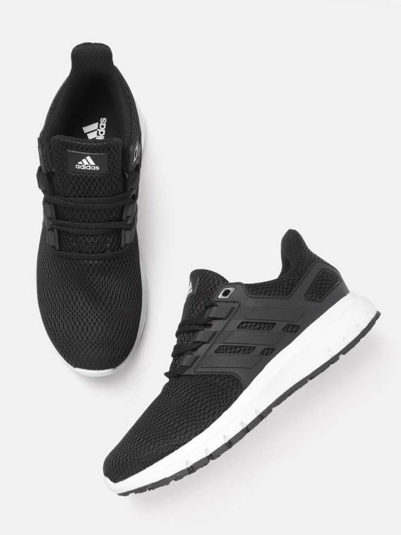 Black shoes myntra shop
