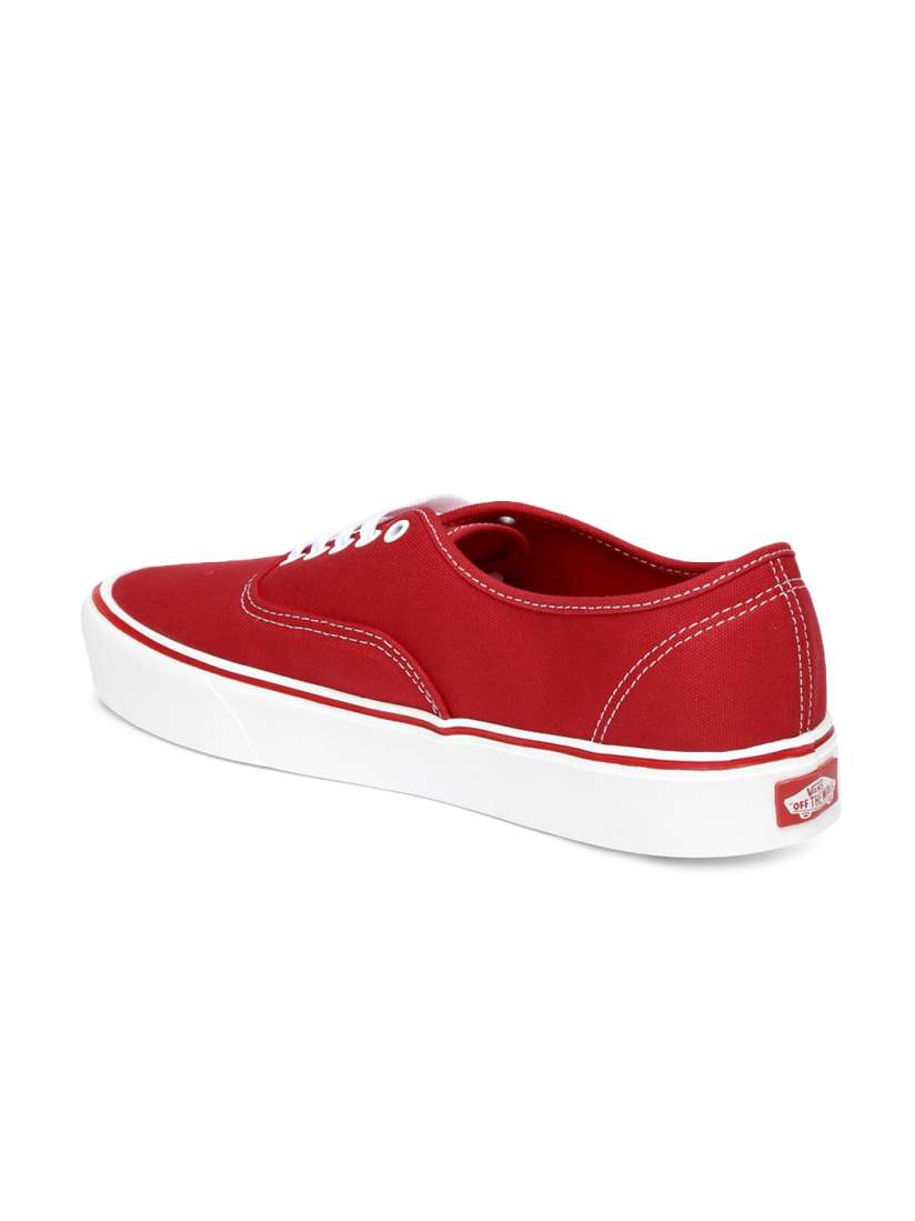 Vans authentic lite red outlet