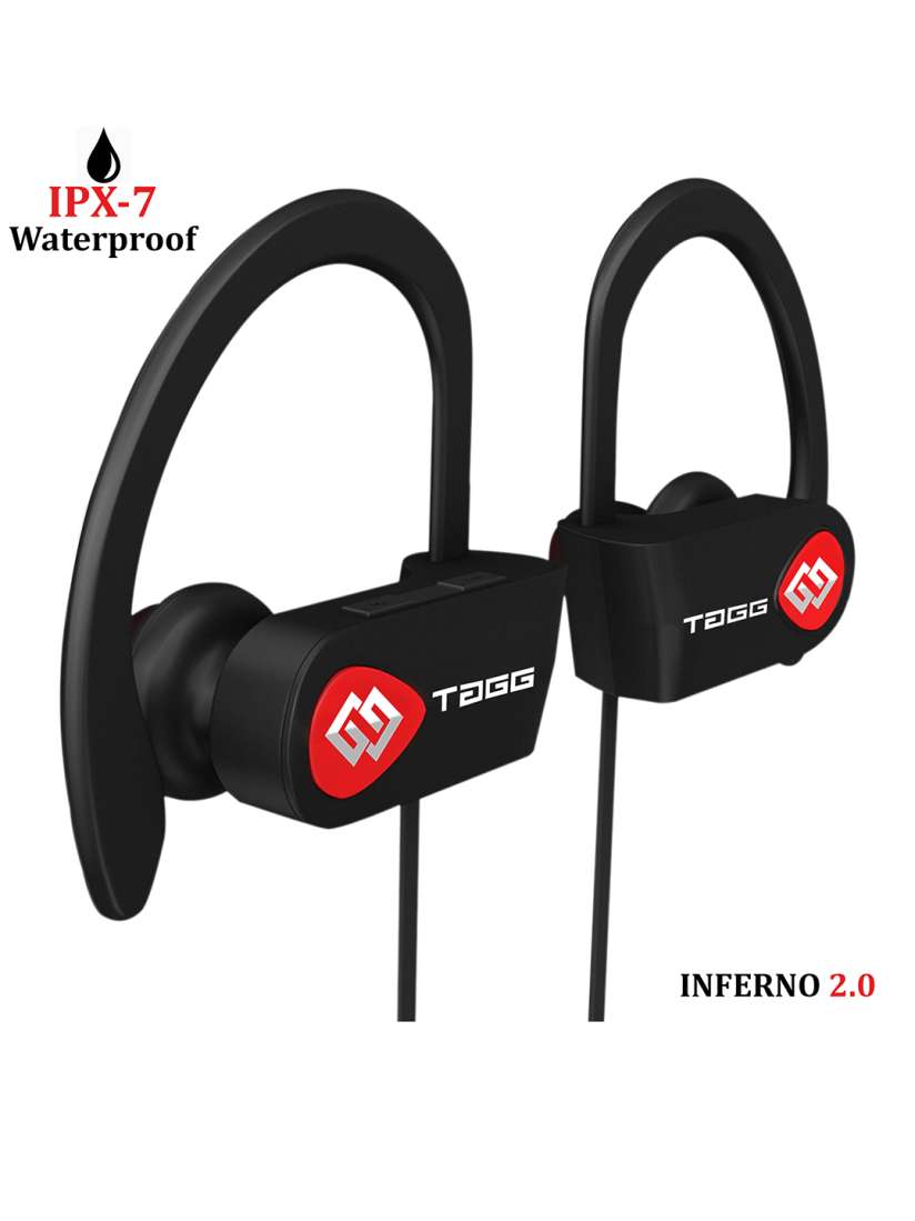 Tagg inferno wireless bluetooth earphone headphone with mic new arrivals
