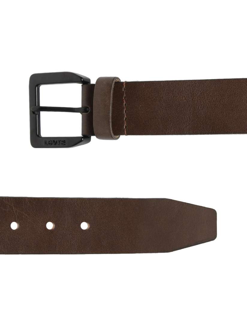Buy Levis Men Brown Solid Leather Belt Belts for Men 12078480 Myntra