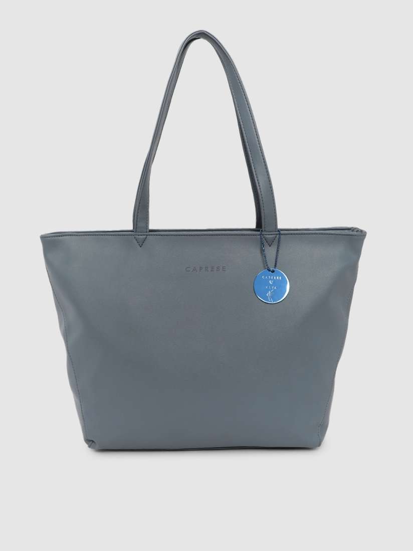 Buy Caprese Blue Solid Evania Shoulder Bag Handbags for Women 12088836 Myntra