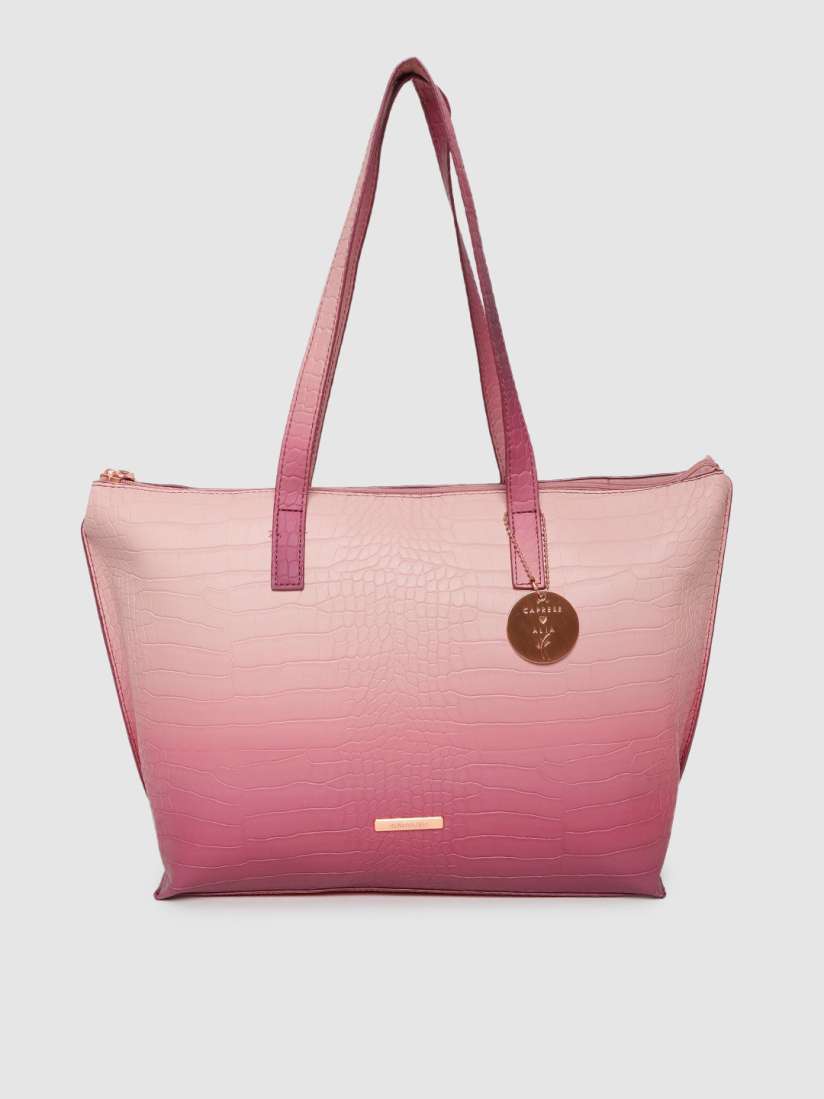 Caprese pink solid shoulder bag hot sale
