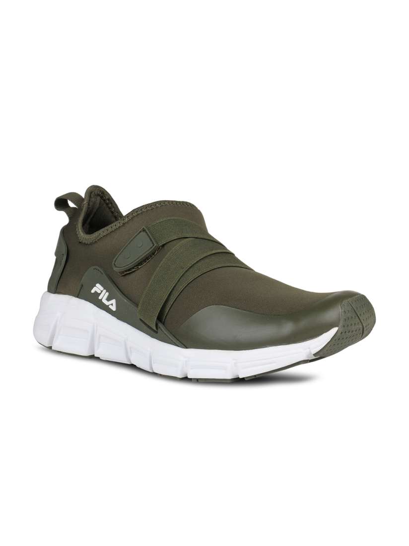 Olive green fila store