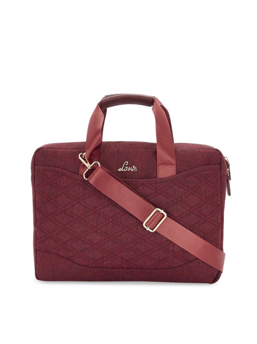 Buy Lavie Maroon Self Design Handheld Bag Handbags for Women 12095772 Myntra