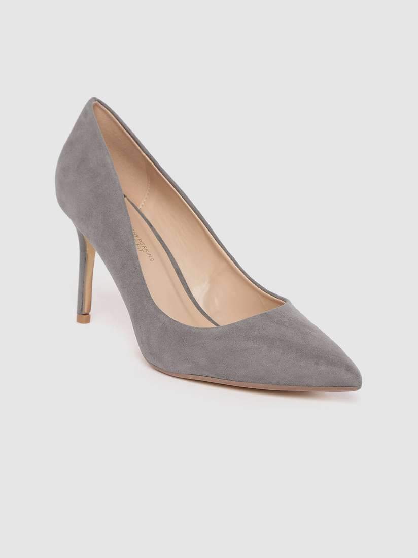 Wide Fit Inch Stiletto Heels DOROTHY PERKINS Women Grey Wide Fit