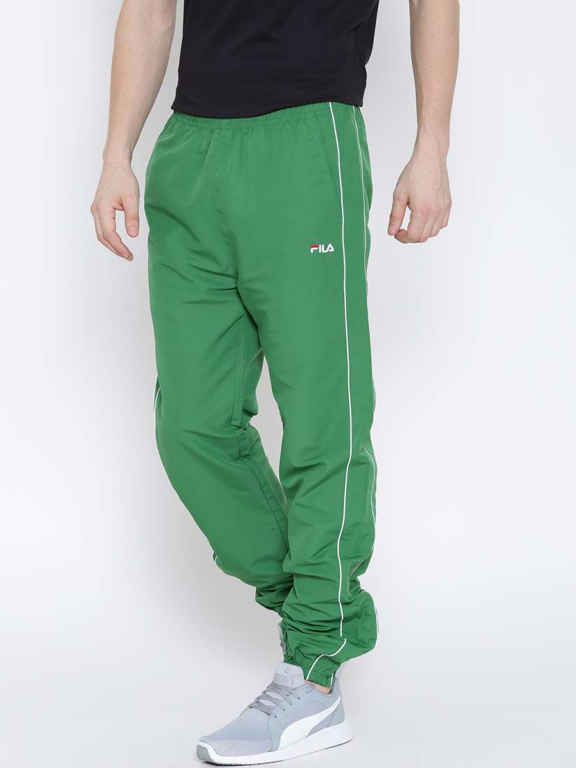 Buy FILA Green Track Pants Track Pants for Men 1217062 Myntra