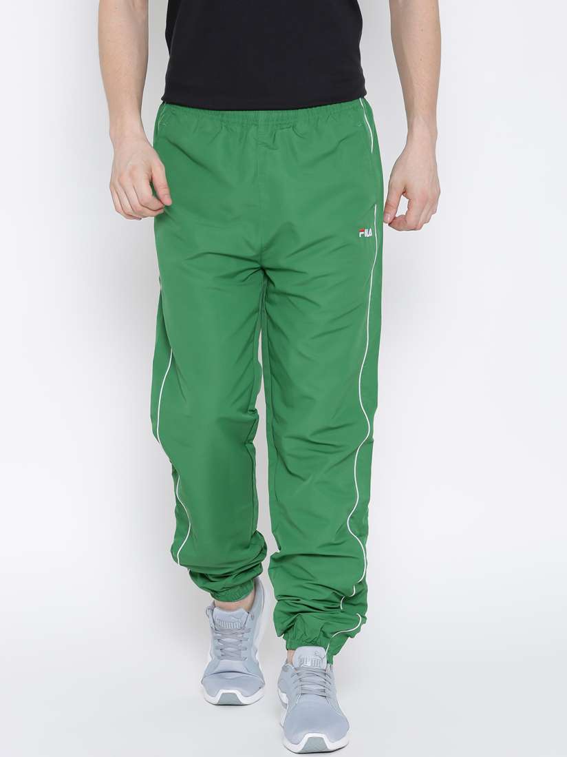 Buy FILA Green Track Pants Track Pants for Men 1217062 Myntra