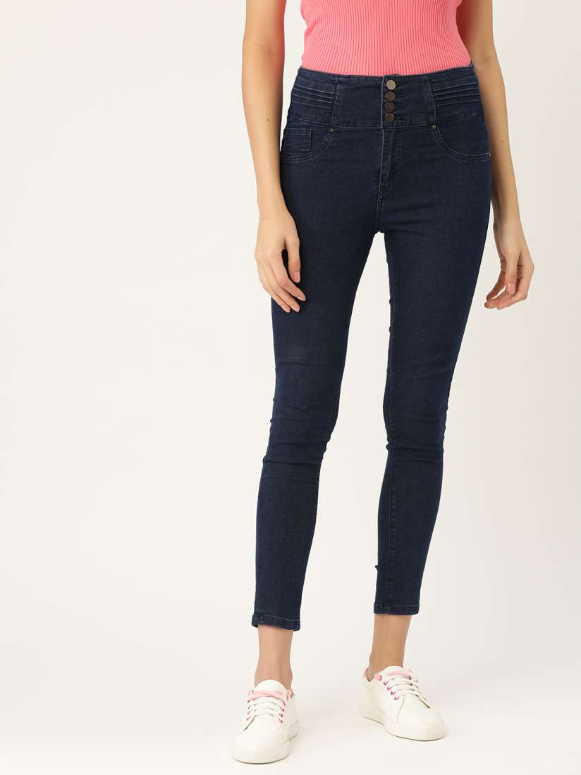 Navy cropped jeggings sales