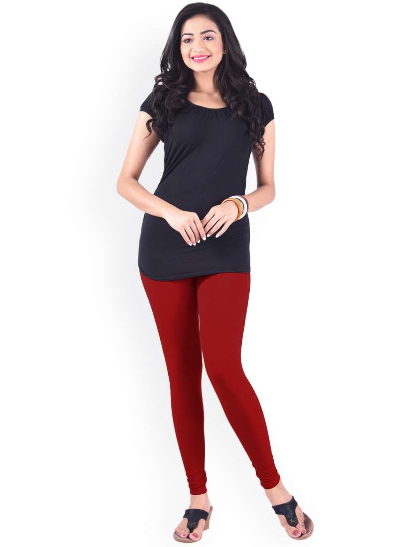 Buy Lux Lyra SILK Pack of 2 Churidar Leggings Leggings for Women 1218522 Myntra