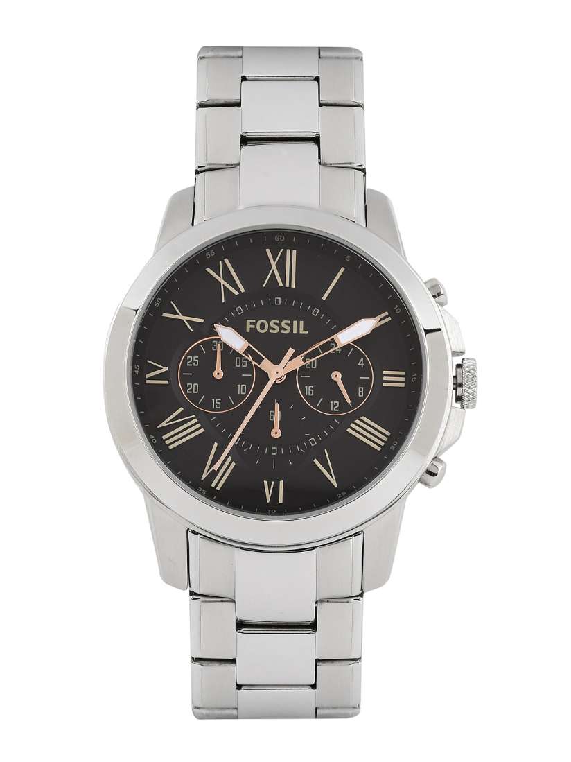 Buy Fossil Men Black Dial Chronograph Watch FS4994 Watches for Men 1219747 Myntra