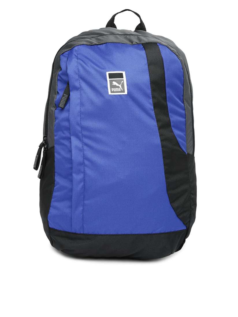 Buy PUMA Unisex Blue Black Sole Backpack Backpacks for Unisex 1220979 Myntra