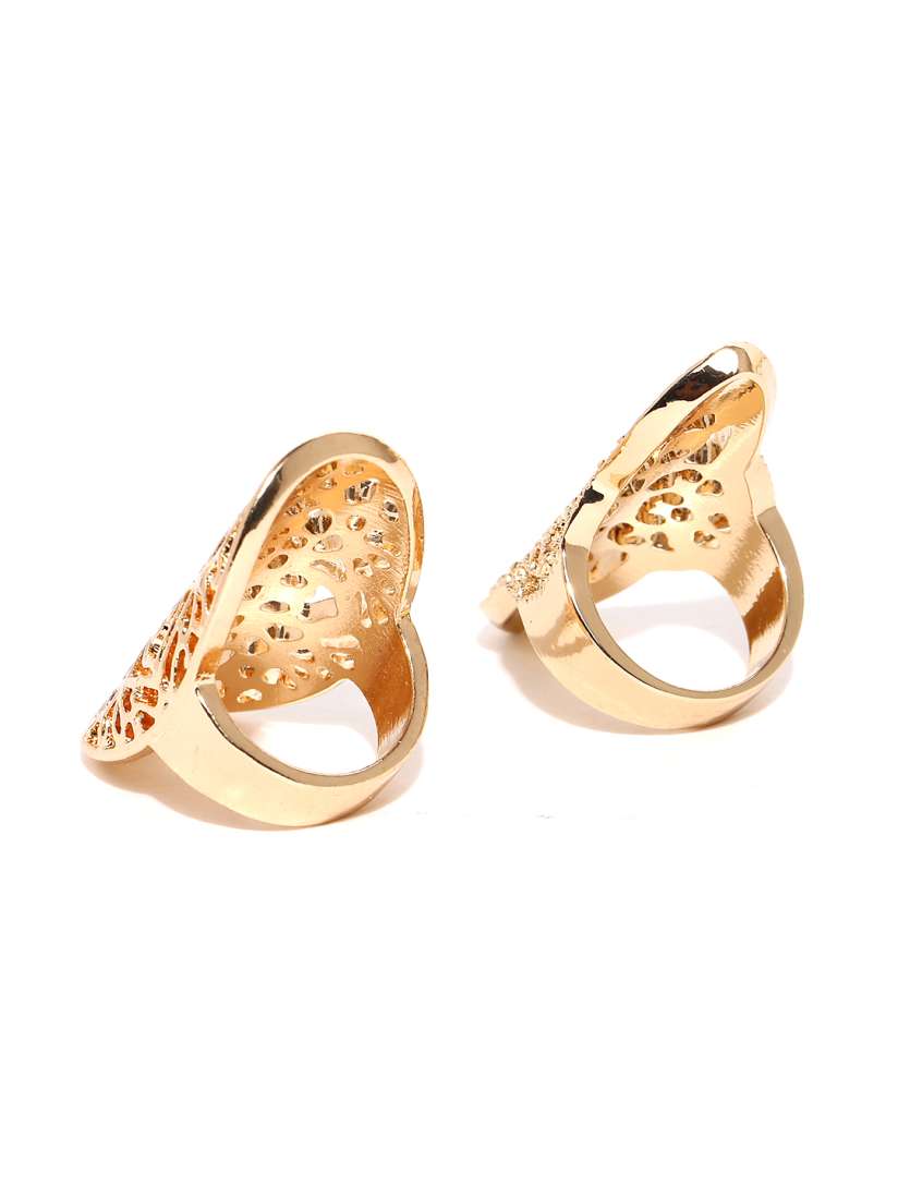 Forever 21 gold rings hot sale