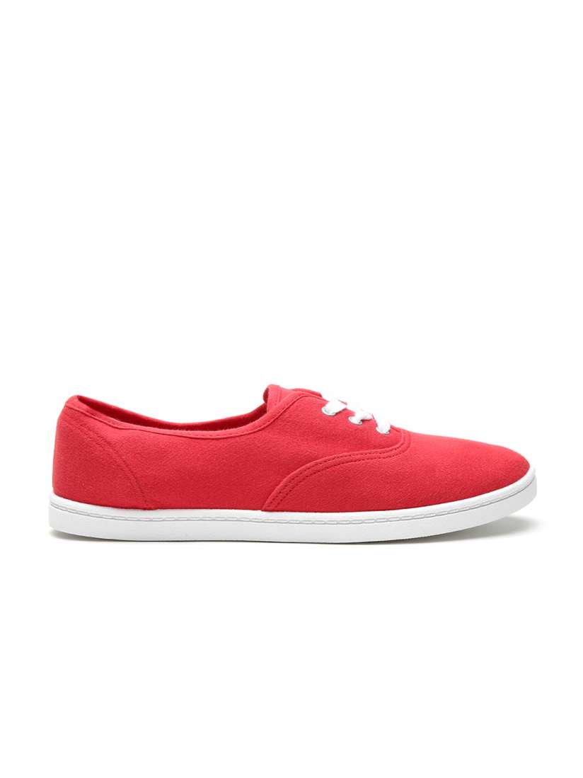 Buy FOREVER 21 Women Red Sneakers Casual Shoes for Women 1224268 Myntra