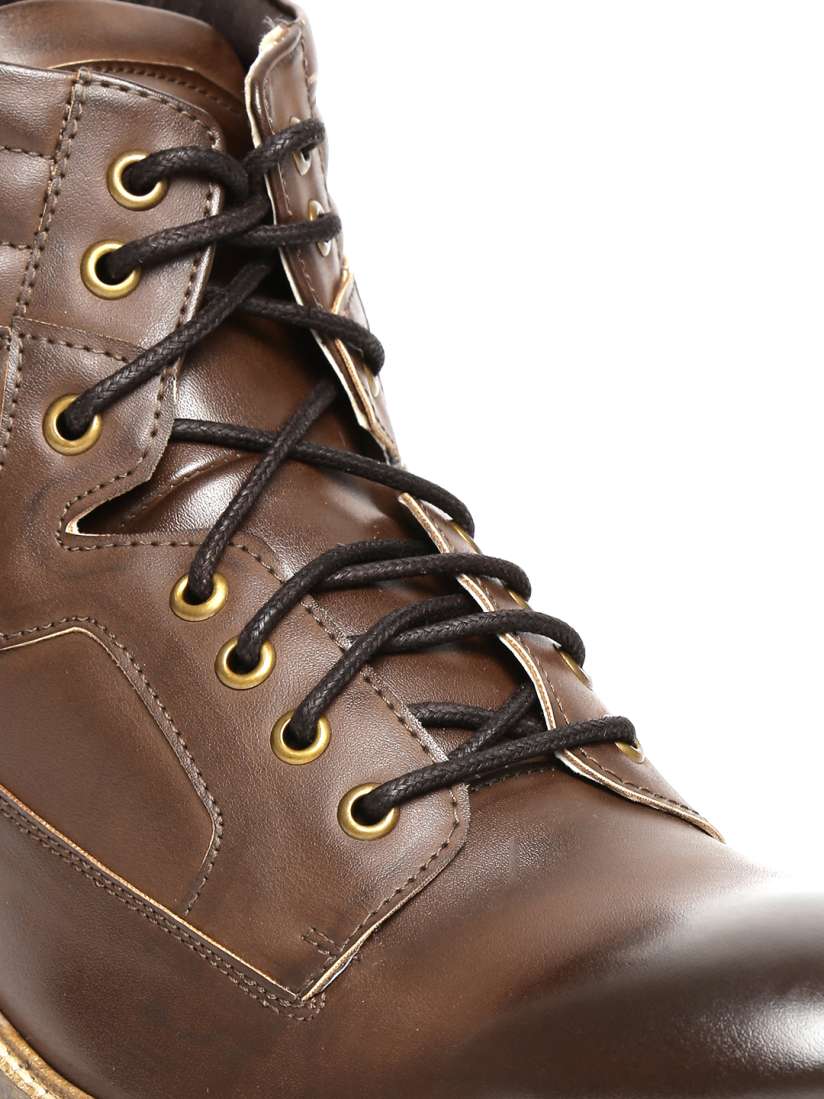 Buy Knotty Derby by Arden Men Brown Boots Boots for Men 1225416 Myntra