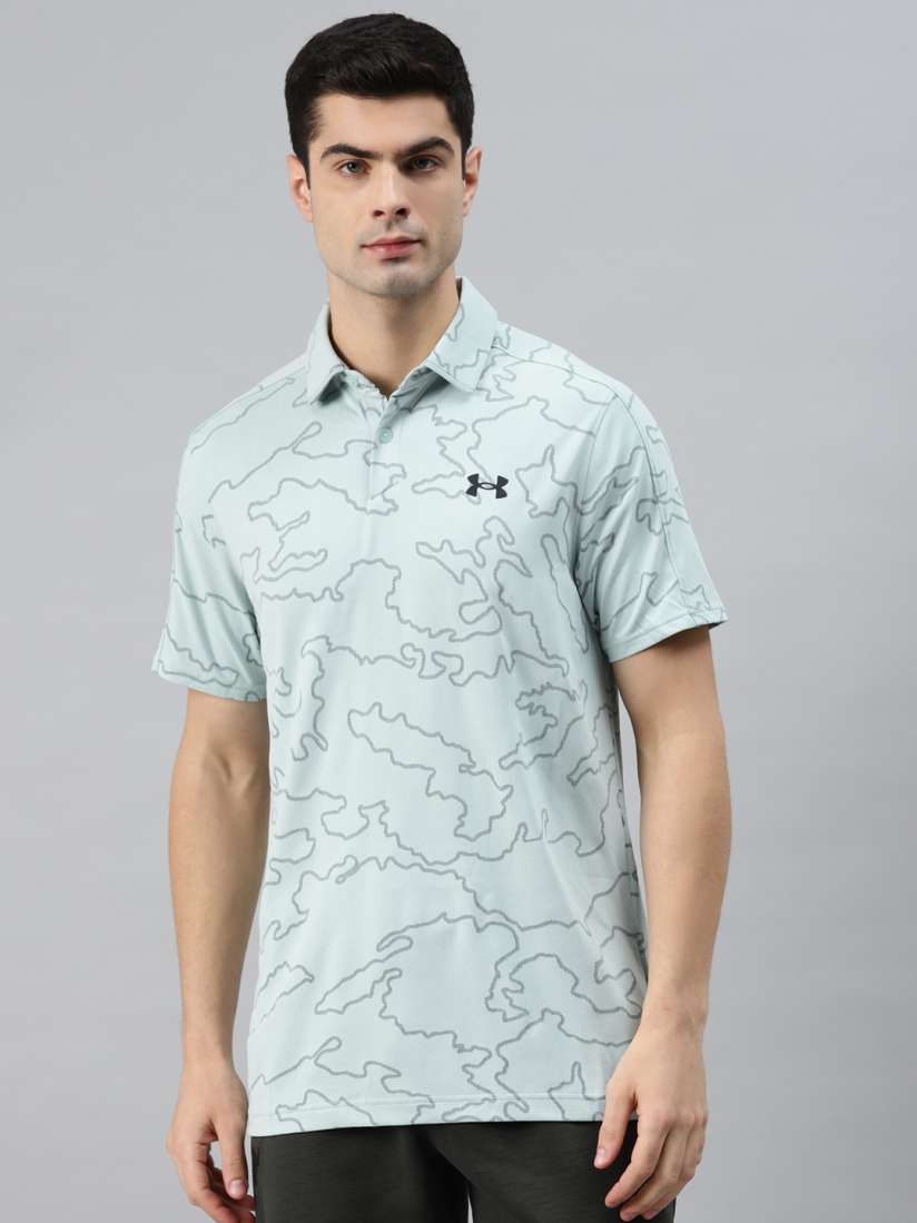 Buy UNDER ARMOUR Men Blue Printed Vanish NCG Polo T Shirt Tshirts for Men 12263282 Myntra