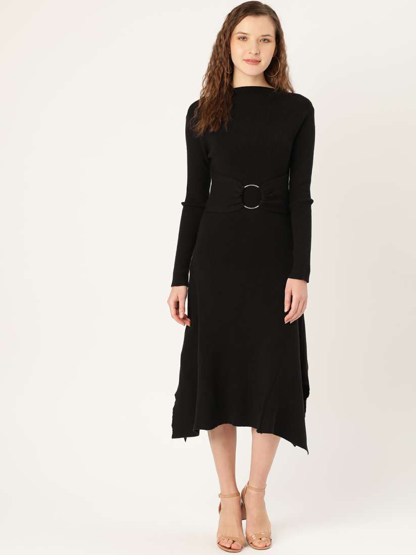 Madame black dress clearance