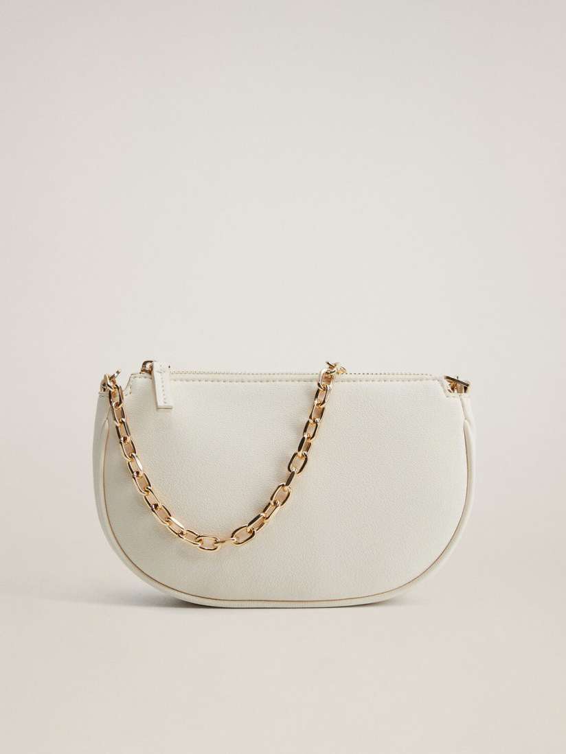 Buy MANGO Women Off White Solid Sling Bag Handbags for Women 12275036 Myntra