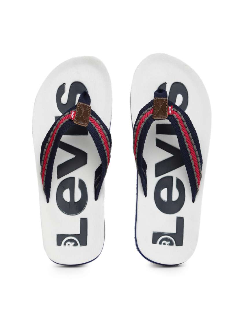 Buy Levi s Men Navy White Kyle Flip Flops Flip Flops for Men 1227880 Myntra