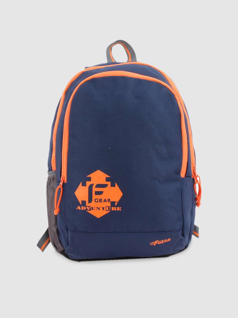 Buy F Gear Unisex Navy Blue Brand Logo Castle Rugged Base Laptop Backpack Backpacks for Unisex 1228075 Myntra