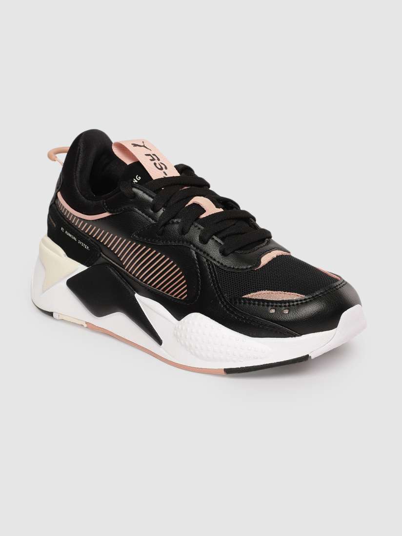 Buy Puma Women Black Pink Colourblocked RS X Mono Sneakers Casual Shoes for Women 12280966 Myntra