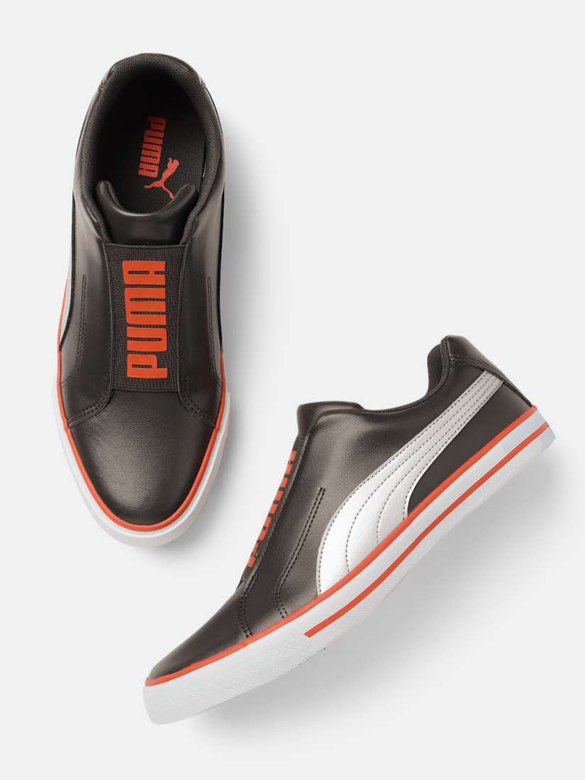 Buy Puma Unisex Black Cappela Printed Slip On Sneakers Casual Shoes for Unisex 12281114 Myntra