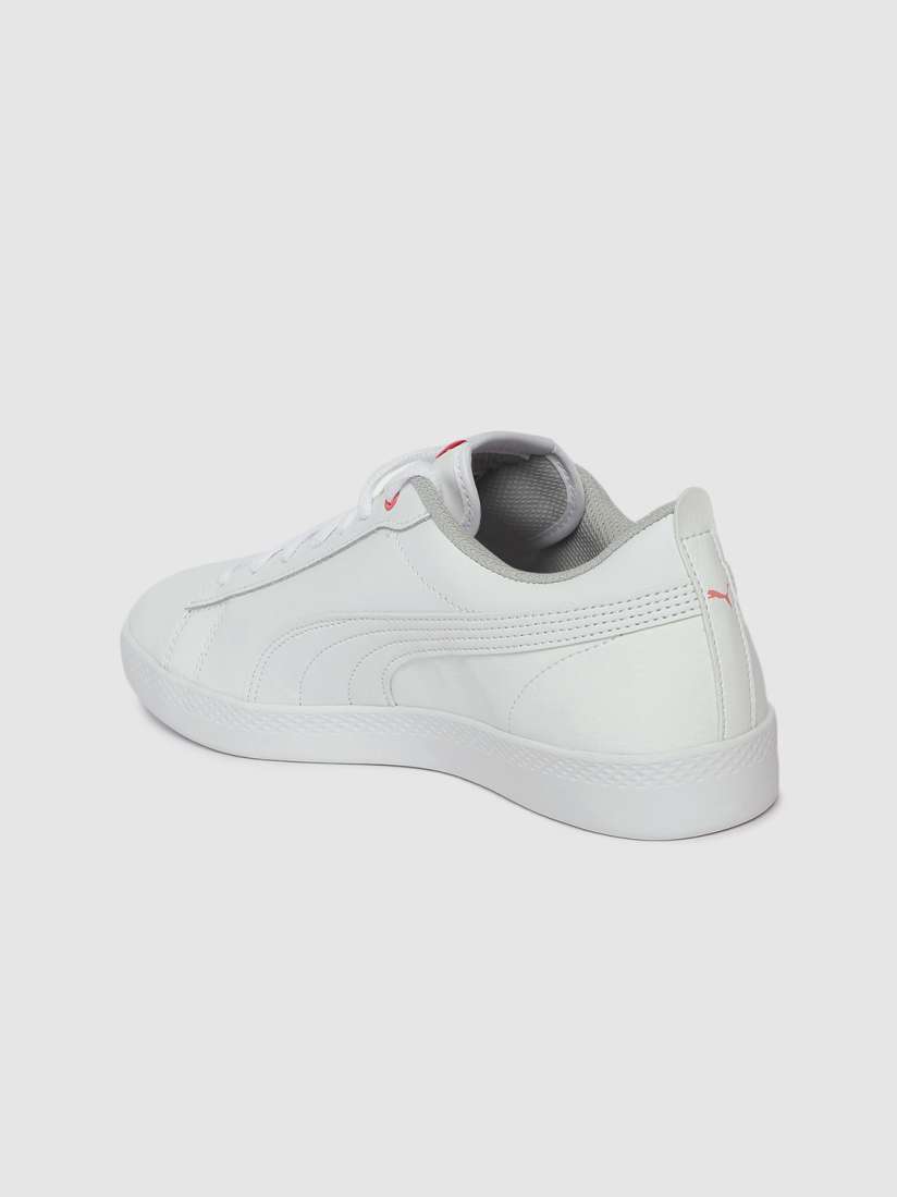 Puma smash leather trainers ladies top