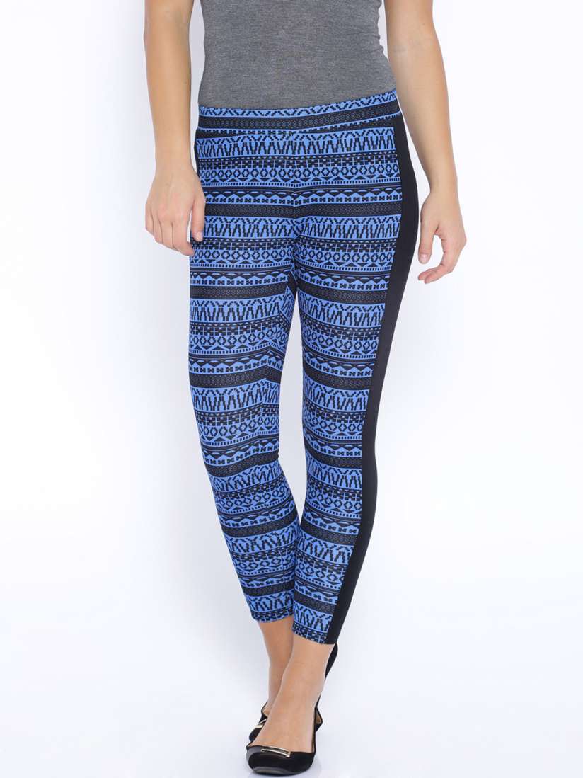 Myntra printed leggings on sale