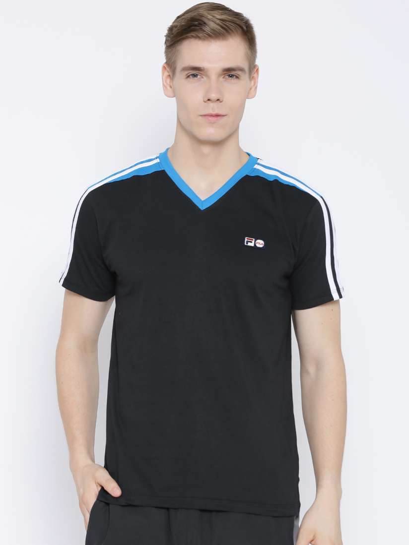 Fila t shirt myntra discount