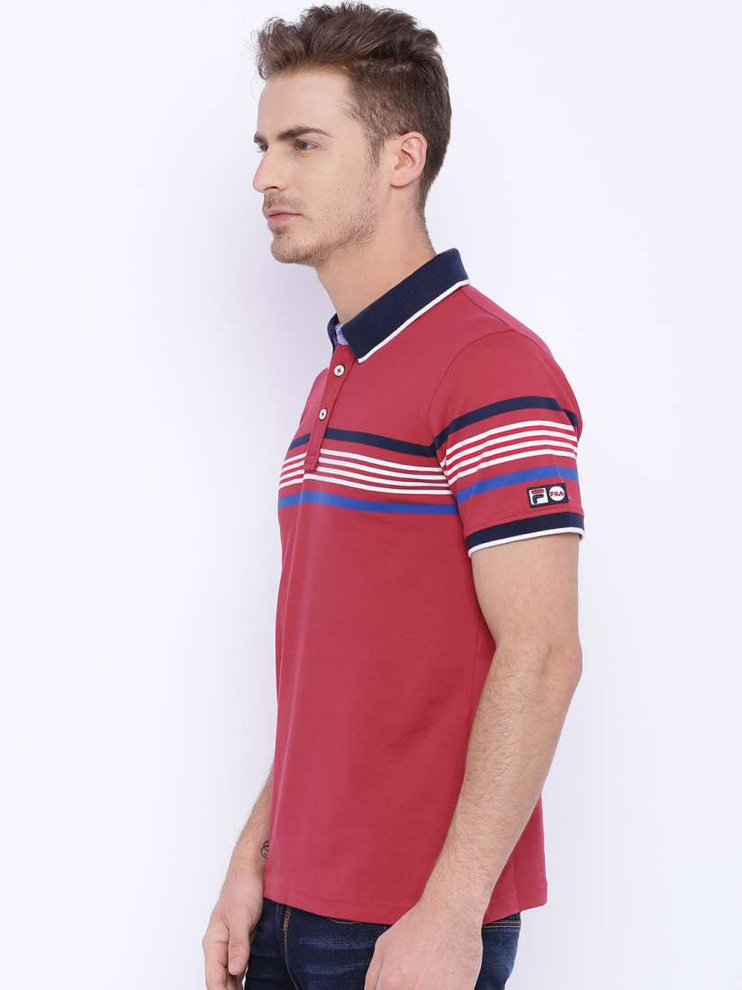 Fila polo pink cheap