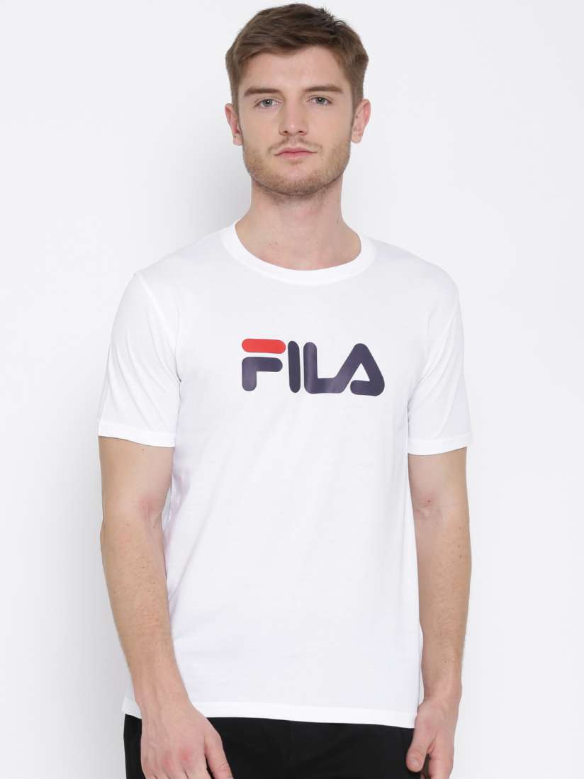 Fila t shirt myntra deals