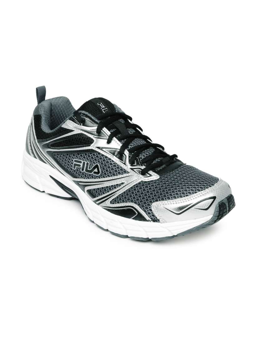 Buy FILA Men Black Silver Toned Royalty Running Shoes Sports Shoes for Men 1232115 Myntra