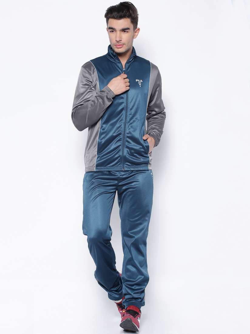 Fila Clothing Fila Sweatsuit For Men Buy FILA Grey Teal Blue - Main Image