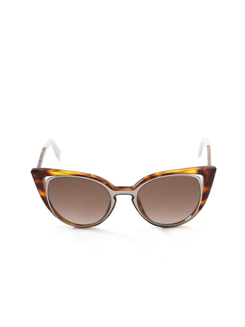 Buy Fendi Women Printed Cat Eye Sunglasses 0136 S NY2J6 Sunglasses for Women 1233988 Myntra