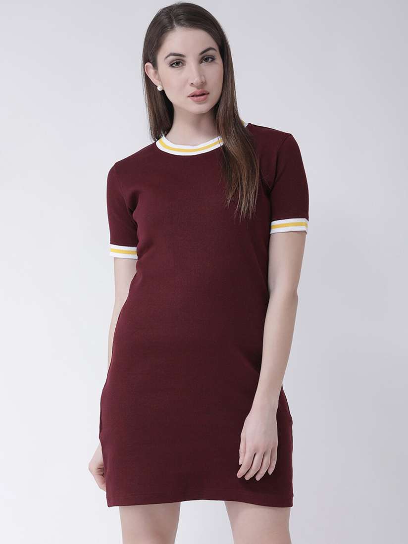 Maroon club dress shop