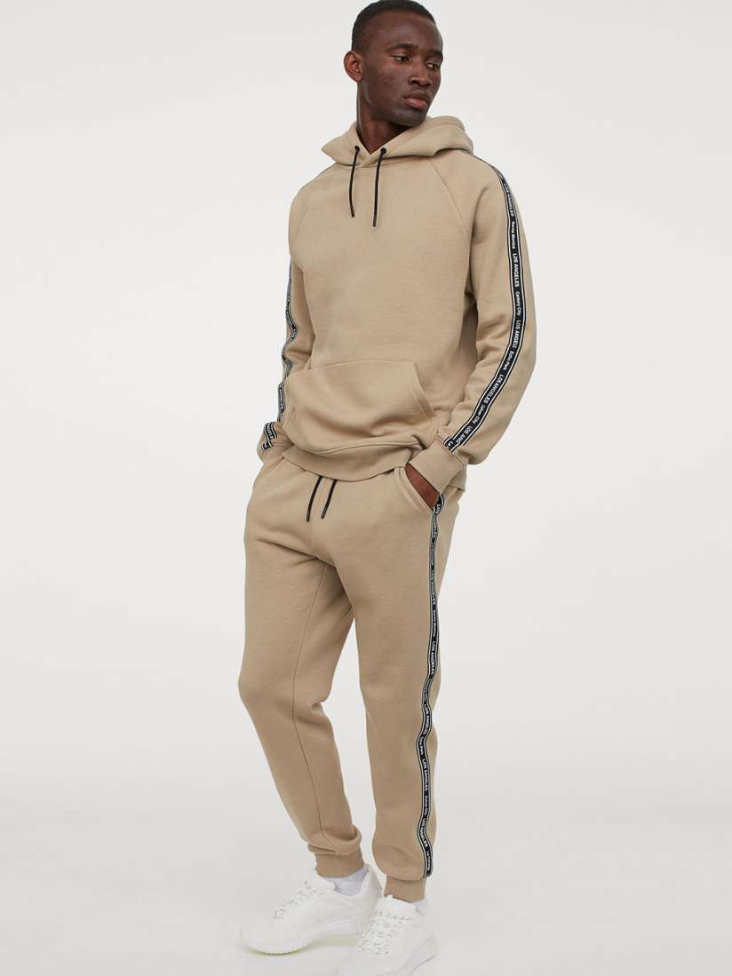 H&m joggers with side stripes new arrivals