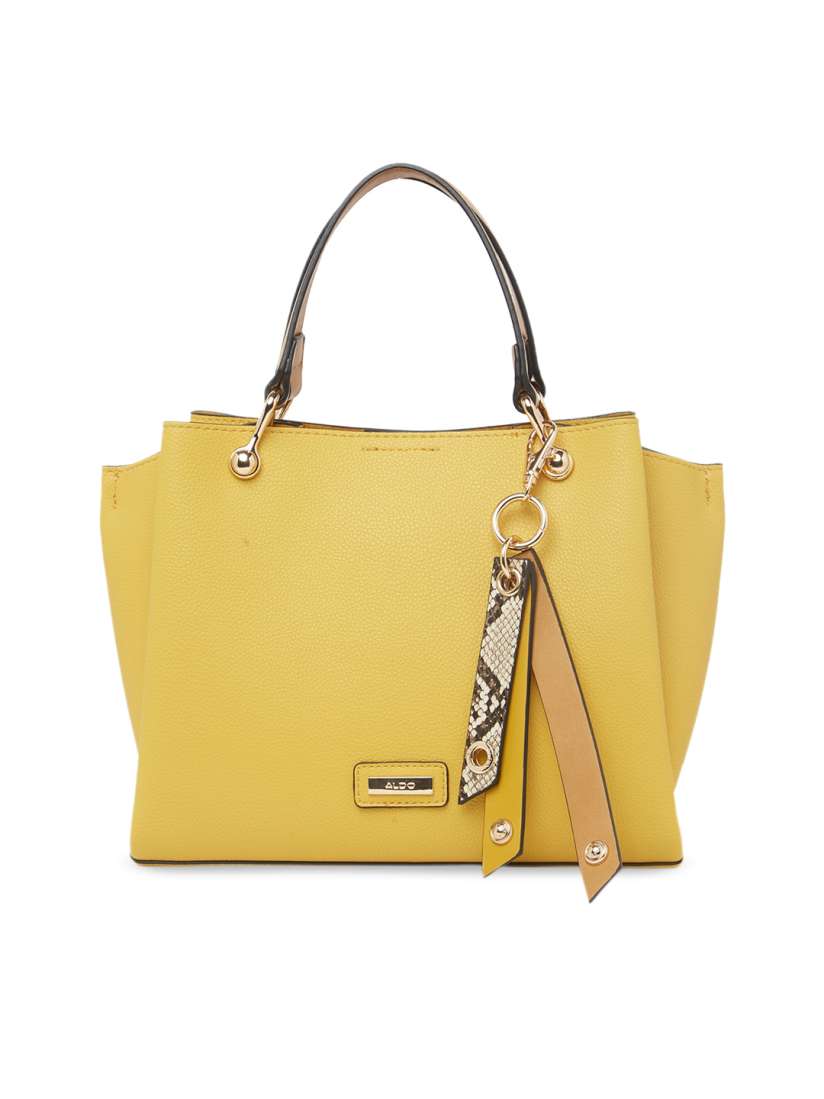 Buy ALDO Yellow Solid Handheld Bag Handbags for Women 12346918 Myntra