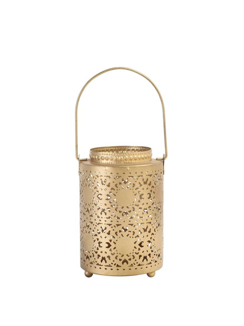 Buy Chumbak Gold Toned Boho Ornate Lantern Table Lamps for Unisex 12355892 Myntra