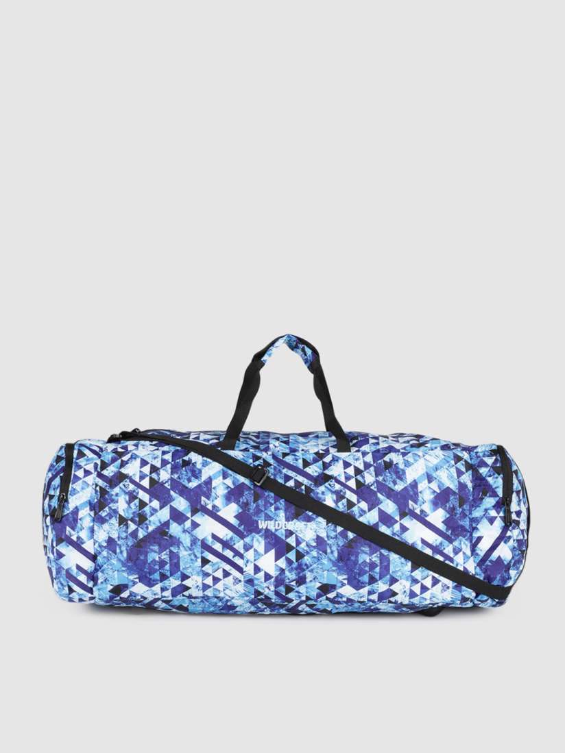 Buy Wildcraft Unisex Blue White Printed Power Duffel Bag Duffel Bag for Unisex 12356570 Myntra