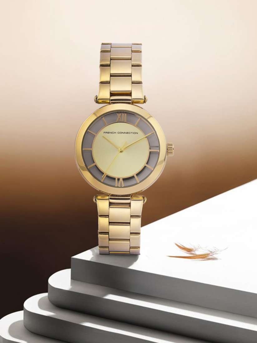 Buy French Connection Women Gold Toned Analogue Watch FCL0001D Watches for Women 12360822 Myntra