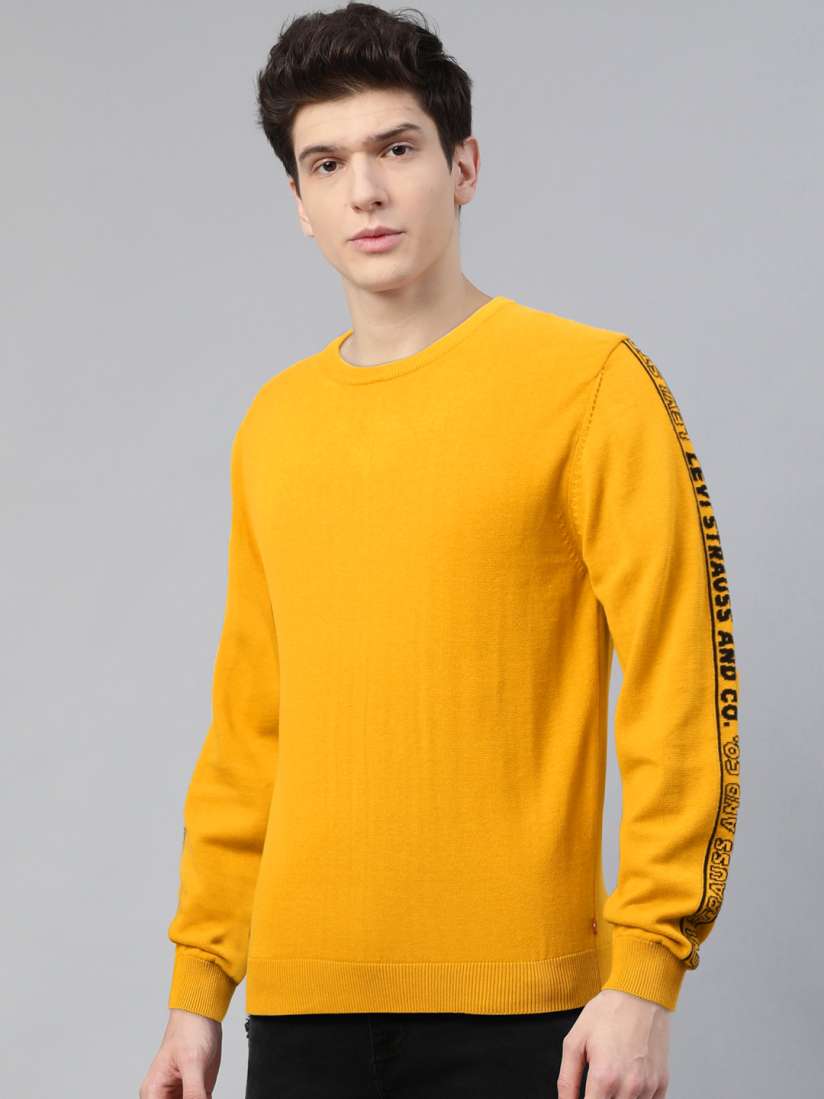 Levis yellow sweater clearance