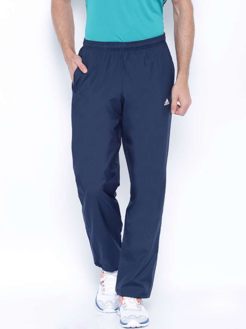 Buy ADIDAS Navy Base Polyester Training Track Pants Track Pants for Men 1236960 Myntra