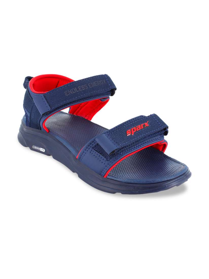 Sparx navy floater sandals top